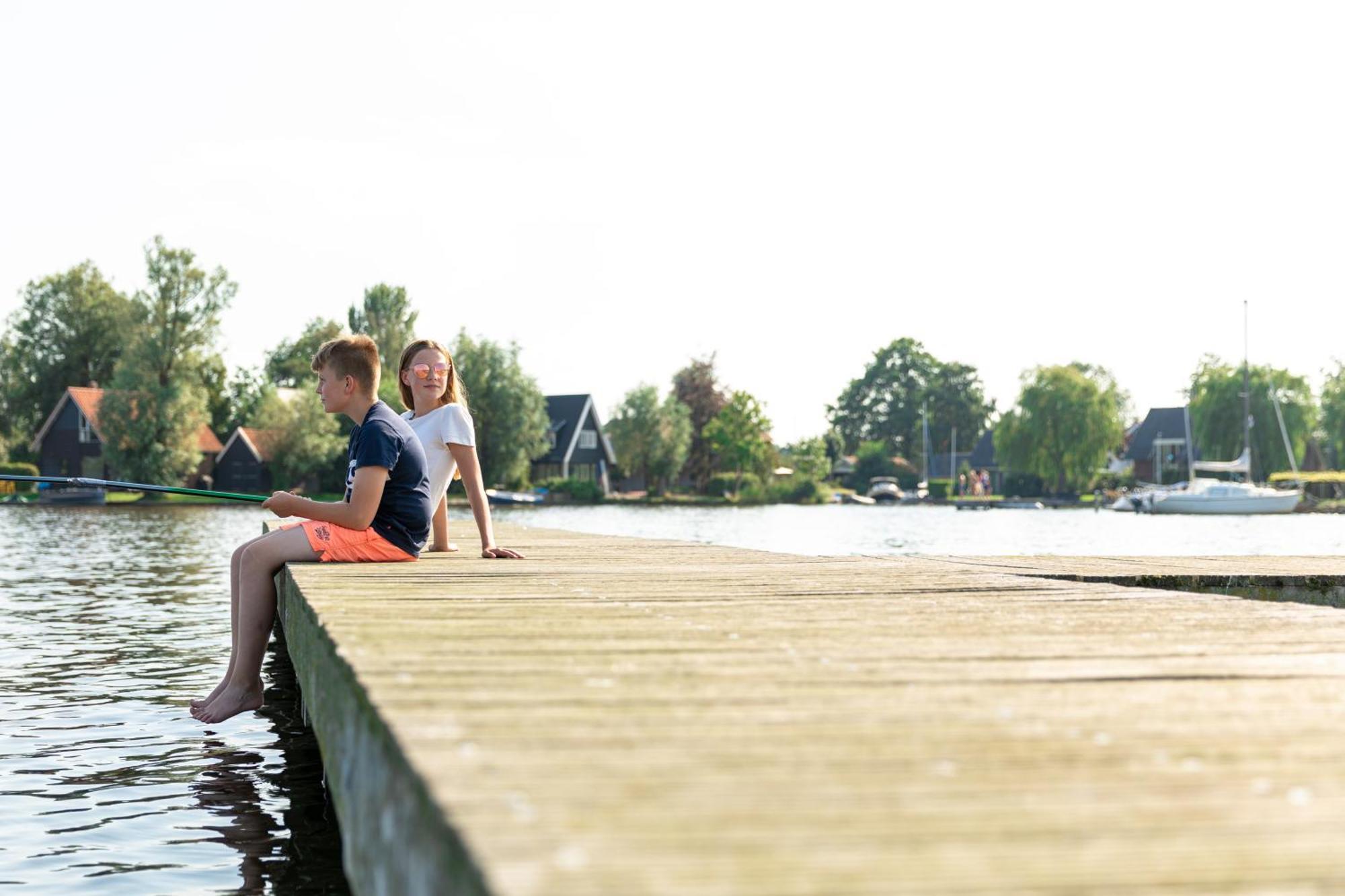 Waterpark Oan 'E Poel Bij Sneekermeer Terherne Εξωτερικό φωτογραφία